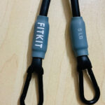 FITKIT Home Gym Fitness Workout Bands Exercise Resistance Bands Set for Women Men