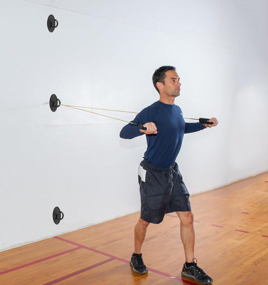 FITKIT Wall Mount Anchors for Resistance Bands FITKIT